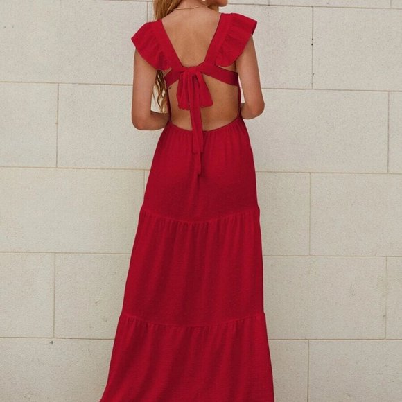 Women's Maxi Dress - Picture 2 of 6